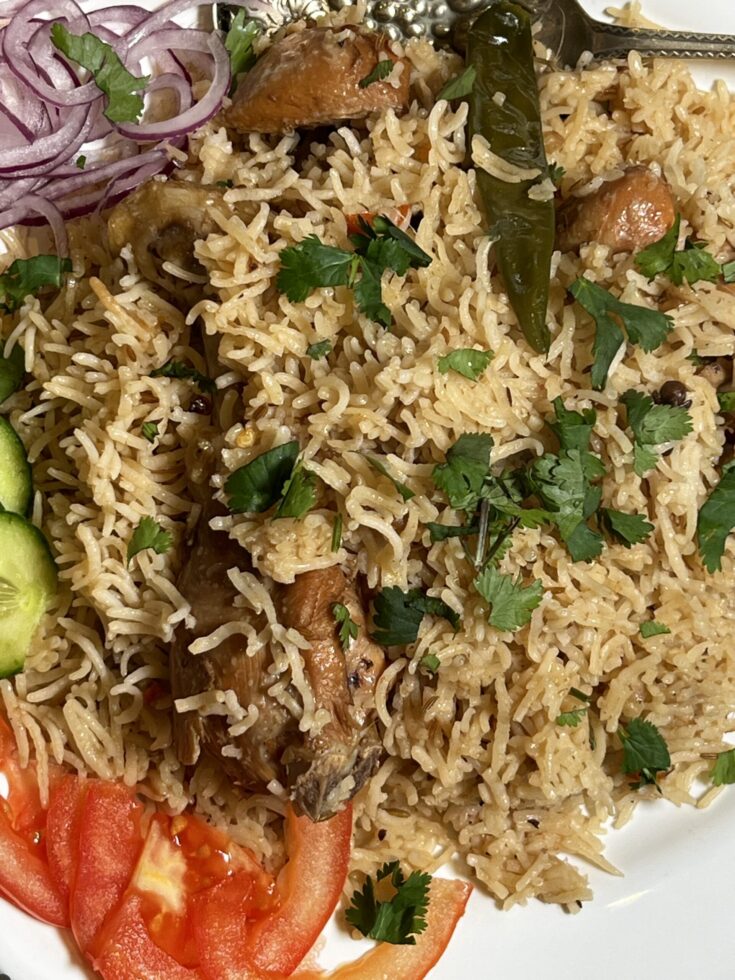 Chicken Pulao One Pot Recipe
